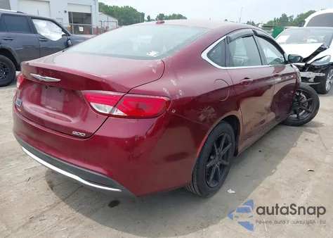2015 Chrysler 200 Limited from USA, damaged, VIN 1C3CCCAB7FN595712